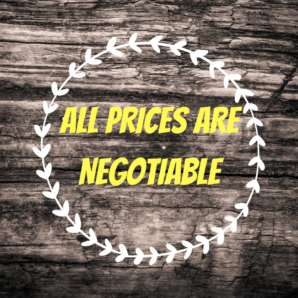 🤑😇I LOVE to haggle!!